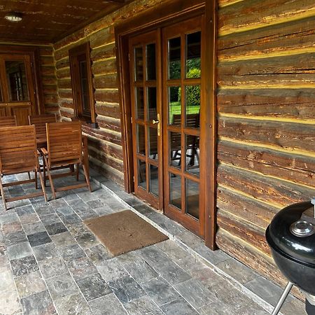 Log Cabin In Czech-Saxon Switzerland Sluknov ภายนอก รูปภาพ